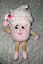 Whiffer Sniffers Sugar Cake Strawberry Cupcake Plush Toy See Pics 12  