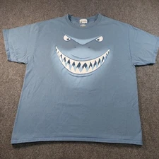 Finding Nemo Bruce Shark Face T-Shirt Mens XL Disney Parks Graphic Tee