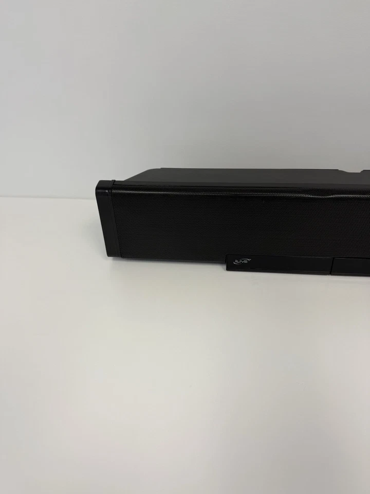 iLive Ultra Slim Bar Speaker IT188B Soundbar radio / iPod iPhone Speaker Dock - Image 2 of 4