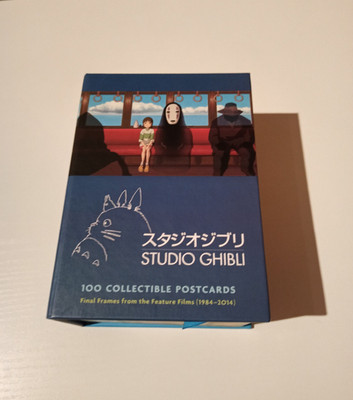 !!! Studio Ghibli 100 Collectible Postcards Box mit Postkarten Filmszenen !!!