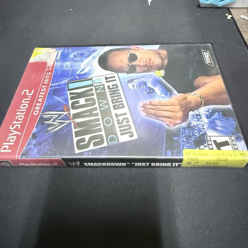 WWE SmackDown Just Bring It GH (Sony PlayStation 2, 2002) PS2 CIB Retro Tested - Image 3 of 4