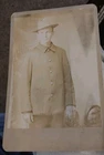 Spanish American War US Soldier In Uniform / Cabinet Card Photograph, No Imprint