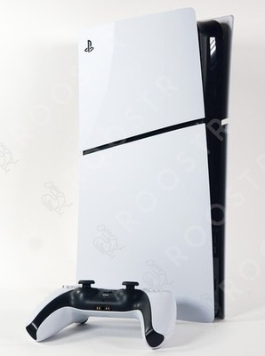 PlayStation 5 Slim Digital 1TB Console With Wireless Controller White Good *READ