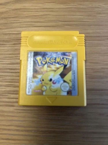 POKEMON YELLOW GAME BOY COLOR PIKACHU EDITION CARTRIDGE ONLY TESTED & WORKING
