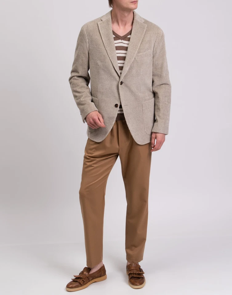 RRP€1020 BOGLIOLI Corduroy Blazer Jacket IT52 US42 XL Wool Blend Made in Italy - Image 2 of 4