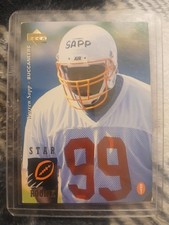 1995 Upper Deck - Star Rookie #12 Warren Sapp Tampa Bay Buccaneers (RC, HOF)