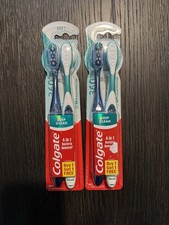 Colgate 360 Deep Clean 4-in-1 Bacteria Removal Toothbrush Soft 2 Packs 4 total 