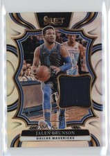 2024-25 Panini Select Throwback Memorabilia Jalen Brunson #TM-BRU