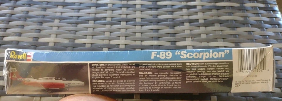NORTHROP F-89 SCORPION por REVELL ESCALA 1:79 4352 Foto 4 de 4