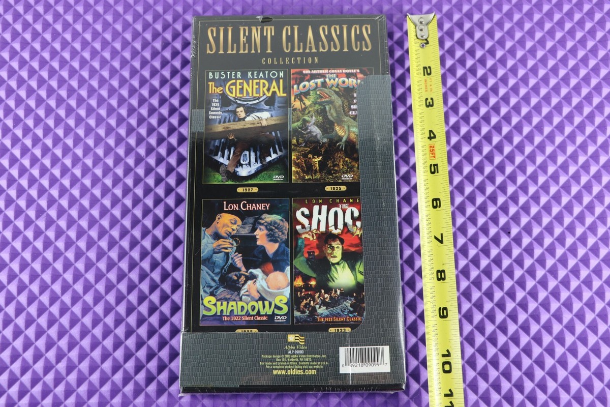 Silent Classics Collection Limited Edition Wooden Box 4 DVD Box