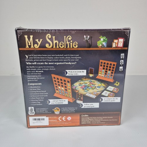 MY SHELFIE Board Game by Lucky Duck Games New sealed - Picture 2 of 5