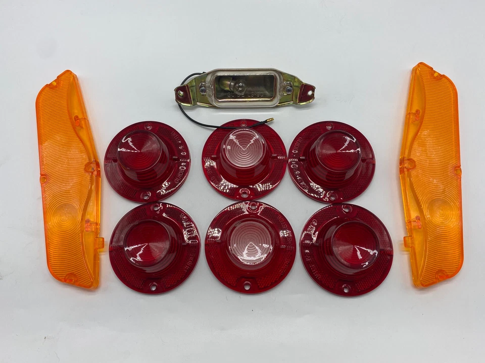 Chevrolet Impala 1962 luz trasera lente de respaldo lente de estacionamiento equipamiento de valor A Foto 2 de 4