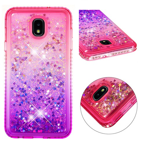 Funda de teléfono para Samsung Galaxy J3/J7/A10e/A9/S10/Note 10 brillo líquido arena movediza - Imagen 9 de 25