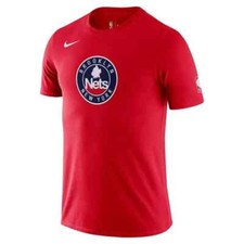 Brooklyn Nets Nike City Edition Essential Logo T-Shirt Men's 2022 NBA Retro HWC