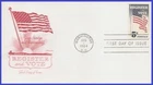 USA3 #1249 U/A ARTMASTER FDC   Register and Vote