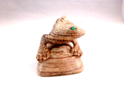 ZUNI Native American Pueblo exquisite  Large Lizard  # Dana Malani  # dmm931131