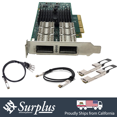 40GbE QSFP+ Dual Port CX314A Mellanox ConnectX-3 Pro EN PCIe 3.0x8