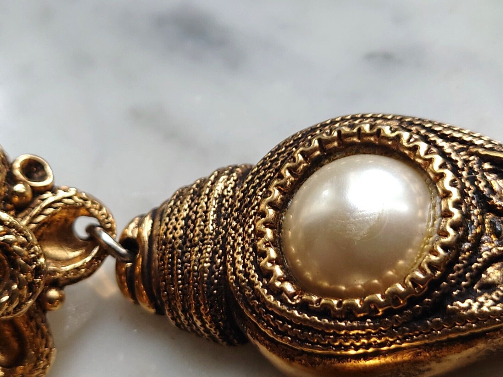 STUNNING LONG CLAIRE DEVE PARIS vintage earrings … - image 9
