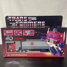 🔥 Transformers G1 Retro Reissue OPTIMUS PRIME 40th Anniversary NEW & SEALED