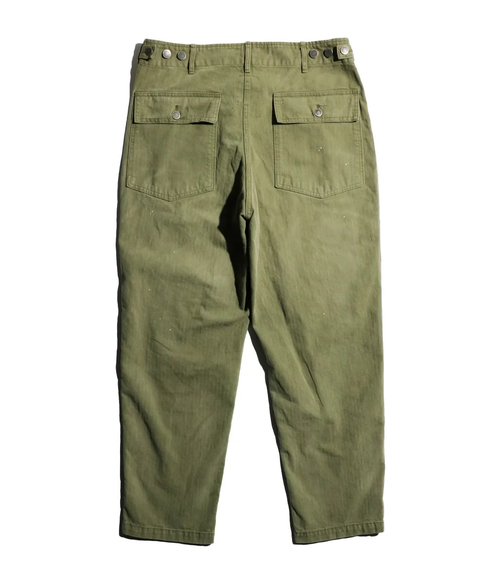 BOWWOW ベイカーパンツ（XXXL） bowwow ARMY BAKER PANTS XXXL beams別珍