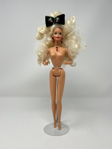 Vintage Barbie Doll Happy Holidays 1991 Special Edition Mattel #1871 - Picture 14 of 15
