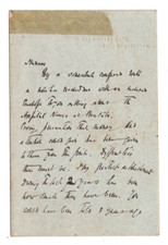 George Knight-Bruce 1853-1896 Signed Letter /Autographed Missionary South Africa