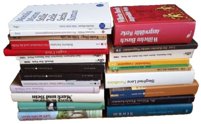 24 Bücher Literatur Romane Erzählungen Lenz Arthur Miller Updike Lawrence Lyrik