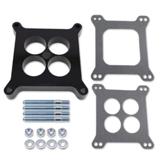 1" Ported Phenolic Carburetor Spacer 4BBL Chevy Ford Chrysler Holley Edelbrock