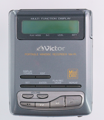 Victor / JVC XM-R1 MiniDisc Recorder - Tested [618] [DEMO / PLAYS