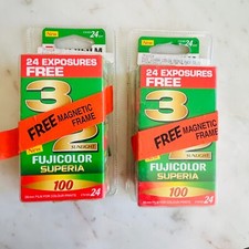 Fujifilm Fujicolor Superia Sunlight Film Triple Pack Lot of 2 Sealed
