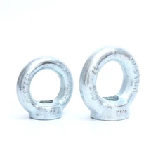 US Stock 2pcs Metric M22 Steel Metric Lifting Eye Nuts Female Thread