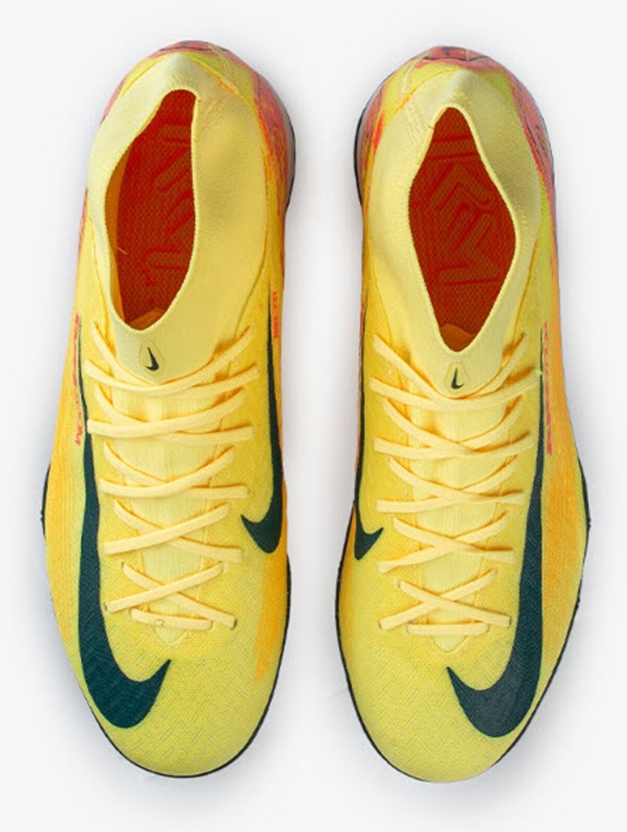 Nike Men Mecurial Super-fly 10 KM TF Cleat Soccer Orange