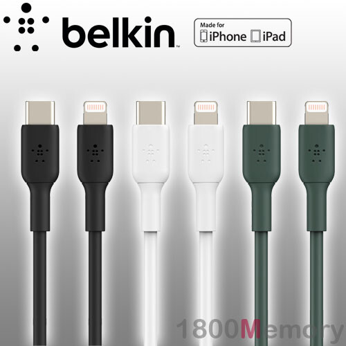 Belkin Lightning to USB-C Cable for Apple iPhone 14 13 12 11 X 8 MFI-Certified - Bild 1 von 3