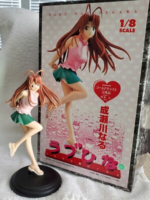Love Hina: Naru Narusegawa Anime Pink Resin Statue Epoch Makoto Yuneko Limited