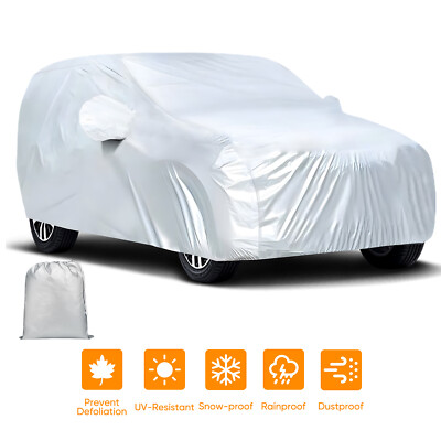#ad XL Full Car Cover Waterproof All Weather Protection For Honda Pilot 03 2021 3.5L $31.94