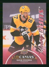 RADIM ZOHORNA RC YOUNG GUNS 2021-22 UPPER DECK CANVAS 21-22 NO C110        2711