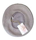 Jessica Simpson Adult Gray Lilac Wool/Nylon Beret Hat NEW NWT — photo 2