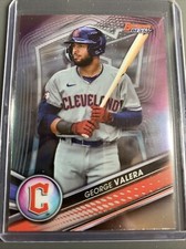 2022 Bowman's Best Top Prospects Base #TP-11 George Valera - Cleveland Guardians
