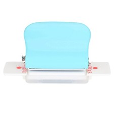 Adjustable Hole Punch Green Manual Office Home Universal A4 Paper Punching