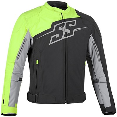NOS SPEED AND STRENGTH 870665 HAMMER DOWN TXT JACKET HI-VIZ SIZE MENS 2XL