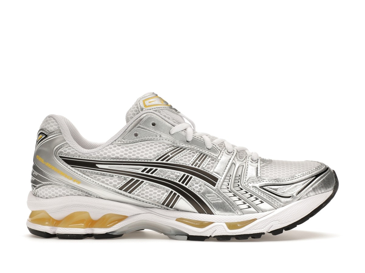 ASICS Gel Kayano 14 White Tai-Chi Yellow - 1203A537-101 | eBay