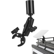 Starlink Mini RV Pole Mount 360° Adjustable Clamp Bracket Aluminium Travel Kit