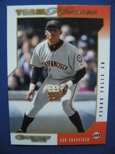 2003 Donruss baseball Team Heroes GLOSSY Pedro Felix San Francisco Giants #438