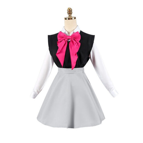 Anime OSHI NO KO Hoshino Rubii Arima Kana costumi cosplay uniformi JK set completo - Foto 11 di 20