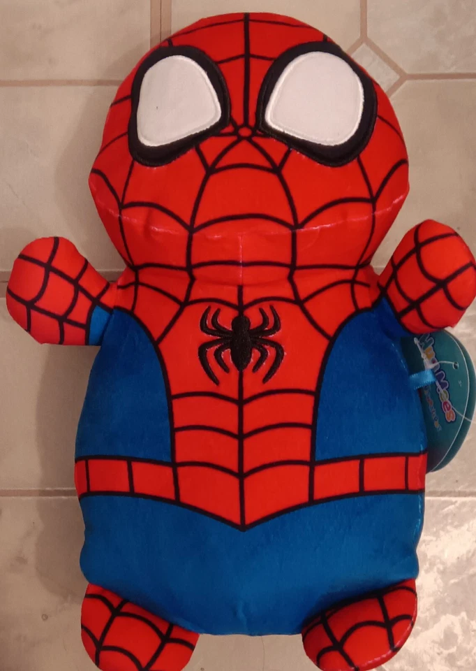 ❤️💙 Peluche Squishmallow HugMee "Spiderman" nuevo con etiquetas - ¡Gran idea de regalo!!  Foto 2 de 3