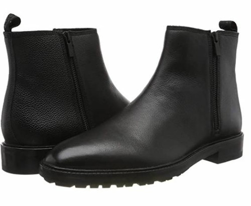 Hugo BOSS Bohemien Stivali Uomo - 100% in pelle, doppia cerniera | eBay