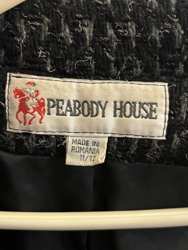 Abrigo Peabody House Mezcla Lana 2 Botones  Foto 2 de 4