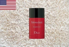 Christian Dior Fahrenheit  2.7 oz / 75 ml Alcohol-Free Deodorant Stick
