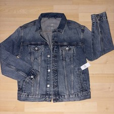 Gap Kids 1969 Denim Icon Jacket Trucker Kids Size XXL 14-16 Blue Jean NEW