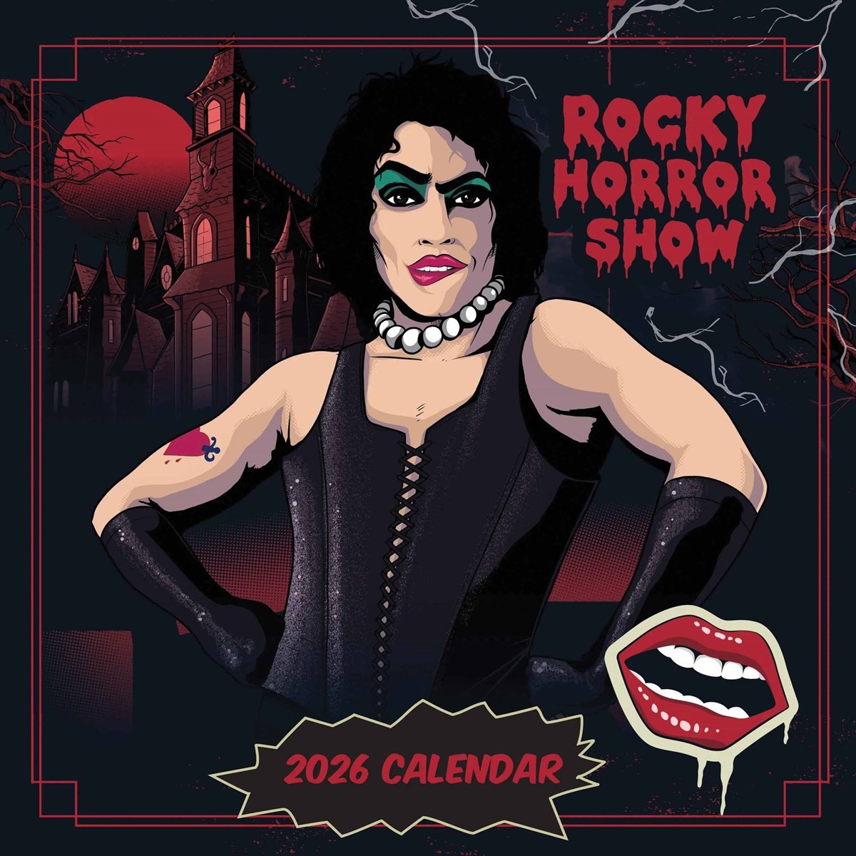 Rocky Horror Show Calendar 2026 - Entertainment - Month To View